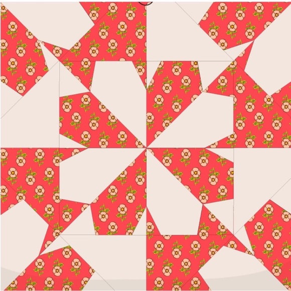 Vera Bradley Poppy Patchwork Small Premium Cotton Original Duffel - Picture 2 of 4